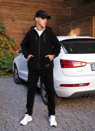 Тепла чоловіча кофта на блискавці