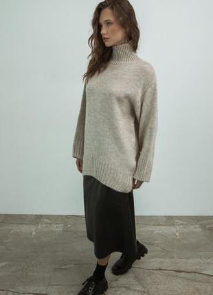 Удлиненный свитер2 фото