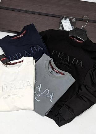 Свитшот в стиле prada