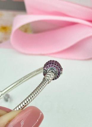 Серебряный браслет pave