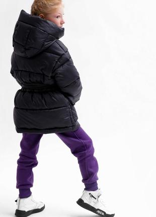 Зимняя удлиненная подростковая куртка пуховик3 фото