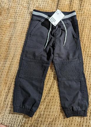 H&m брюки джинси джогери коттон 98