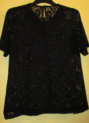Распродажа очень красивая стильная блуза george гипюр кружево  размер 122 фото