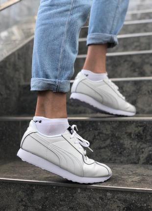 Puma white женские кроссовки