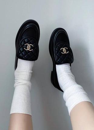 Лоферы chanel