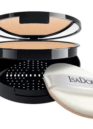 Тональная пудра для лица isadora nature enhanced flawless compact foundation 82 - natural ivory