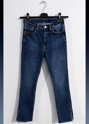 Джинсы скинни hennes and mauritz handm denim jeans