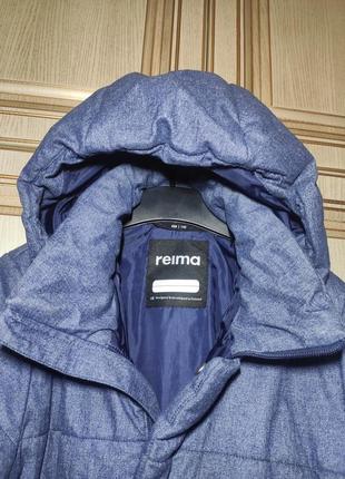 Reima 140+6р зимова куртка парка стан нової4 фото