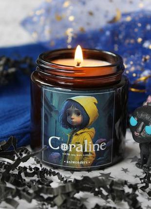 Соевая свеча с ароматом coraline / кораллина