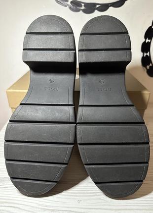 Boss carol - кожаные мокасины туфли ботинки лоферы4 фото
