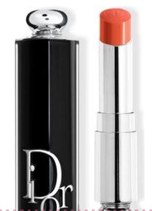 Помада для губ dior addict refillable lipstick №659 - coral bayadere (коралловая баядерка)
