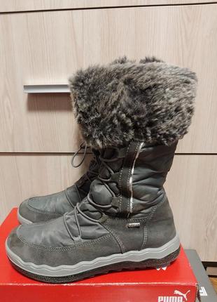 Теплые стильные удобные сапоги primiigi