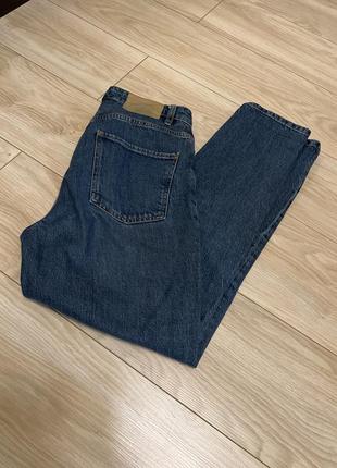 Джинсы 👖 женские zara стильные модные классные плотный джинс не стрейч6 фото