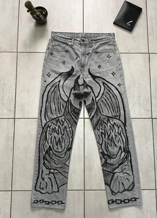 Custom rap/gothic pants кастомные реп штаны1 фото