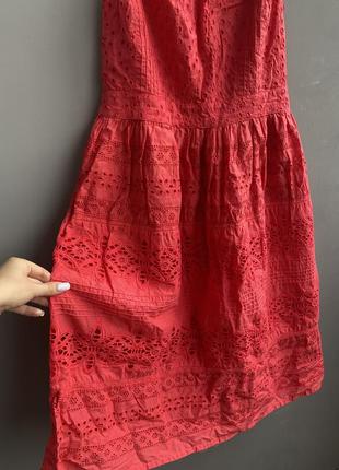 Женское летнее платье-сарафан кораллового цвета, бренда monsoon3 фото