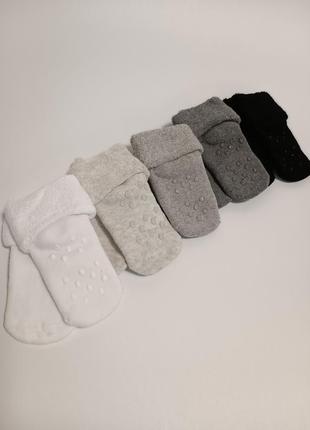 Теплі махрові шкарпетки від h&m.2 фото