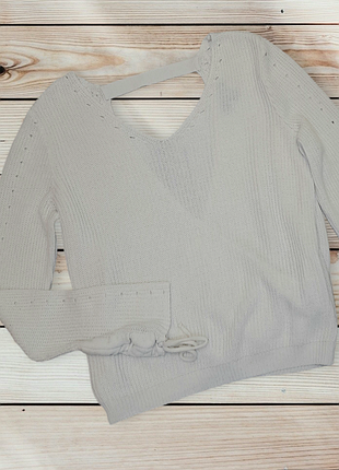 Свитер/джемпер с вырезом на спине