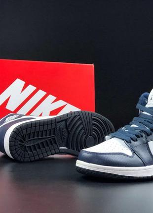 Nike air jordan темно сині
