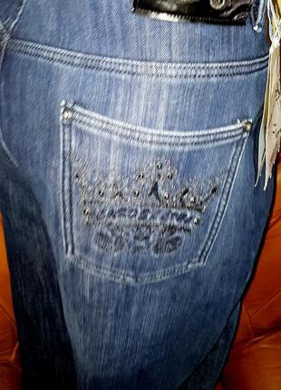 Синие джинсы флис w40 cardellino новые бирки утепленные5 фото