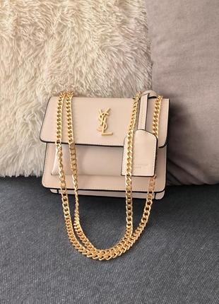 Ysl rose gold bag new arrivals