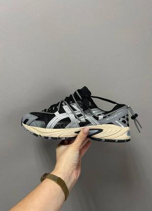 Кроссовки asics tiger gel-kahana 8 grey black2 фото