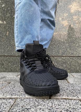 Nike duckboot black (хутро)5 фото