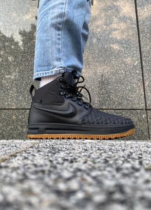 Nike duckboot black/gum (хутро)4 фото