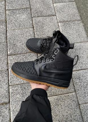 Nike duckboot black/gum (хутро)9 фото