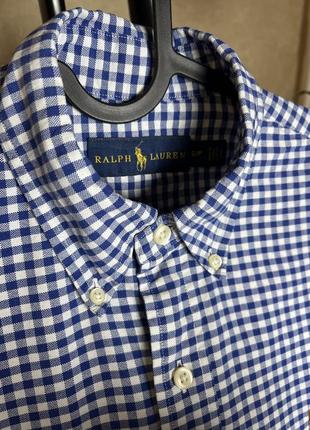 Бавовняна сорочка polo ralph lauren р.s7 фото