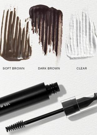 Hi-def brow gel soft brown -гель для моделювання брів світло коричневий 7,4 мл