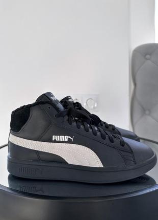 Шикарні хайтопи на хутрі puma