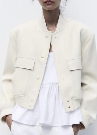 Бомбер вітровка куртка zara