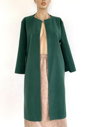 Кашемировая накидка пальто кардиган кимоно жакет удлиненный2 фото