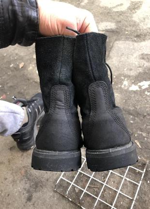 Черевики timberland waterproofs зимові на хутрі6 фото