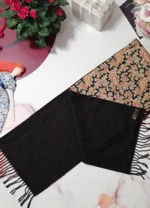 Двосторонній шарфик jalmone, шерсть і натуральний шовк, німеччина