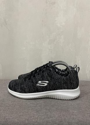 Бігові спортивні жіночі кеди кросівки взуття skechers, розмір 38-39, 25 см2 фото