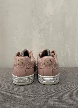 Осенние женские кеды кроссовки обуви puma basket, размер 39, 25 см2 фото