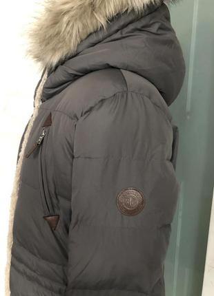 Шикарний пуховик пальто парка ralph lauren6 фото