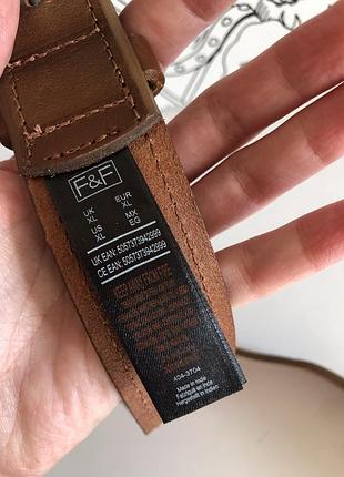 Ремень кожаный f&amp;f