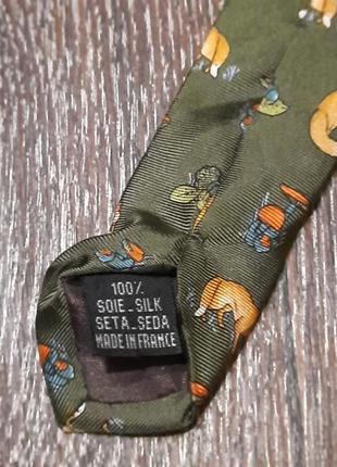 Винтажная коллекционная 100% шелк галстук от jacques heim paris made in atch3 фото