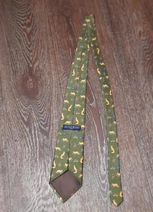 Винтажная коллекционная 100% шелк галстук от jacques heim paris made in atch7 фото