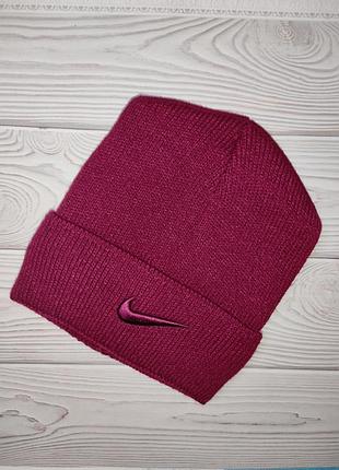 Шапка на флісі бордо лопата