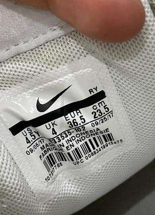 Осенние кожаные женские кроссовки кеды обуви nike, размер 36-37, 23.5 см5 фото