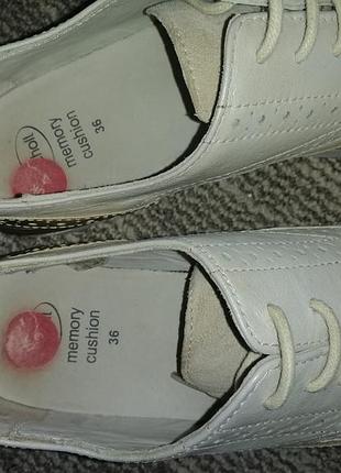 Женские туфли лоферы оксфорды слипоны кожаные размер 36 23,5см