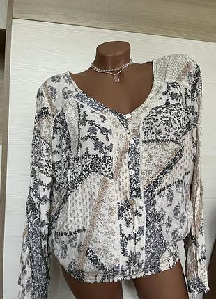 Туника блуза тренд осень l- xl peacocks