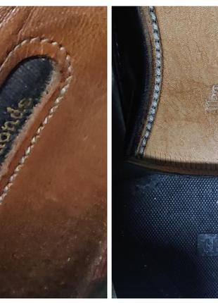 Мужские кожаные туфли лоферы# кисточки ellen edmonds usa ручная работа9 фото