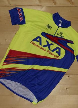Axa вело джерсі футболка1 фото