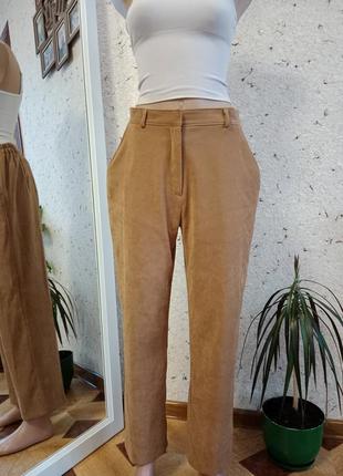 Женские коричневые штаны2 фото