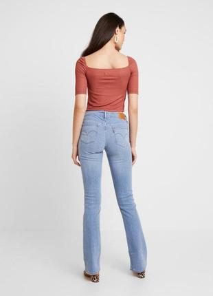 Джинсы клёш levi's 715 bootcut6 фото