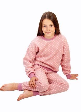 Флісова піжама тепла, флисовая пижама теплая, флісова піжама для дівчат6 фото